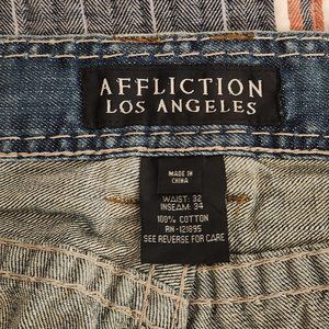 Affliction Cooper relaxed boot 32 X 34